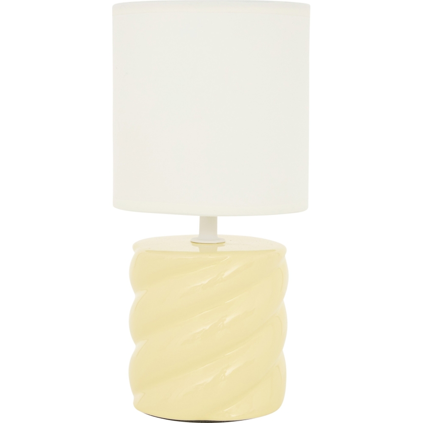 Atmosphera - Stolová lampa NOLY 1xE14/40W/230V žltá