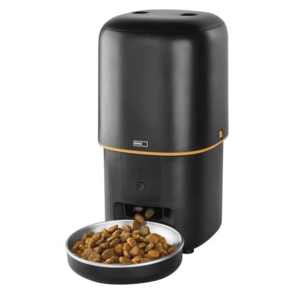 Automatický dávkovač krmiva 4 l/5V/3xD čierny Wi-Fi