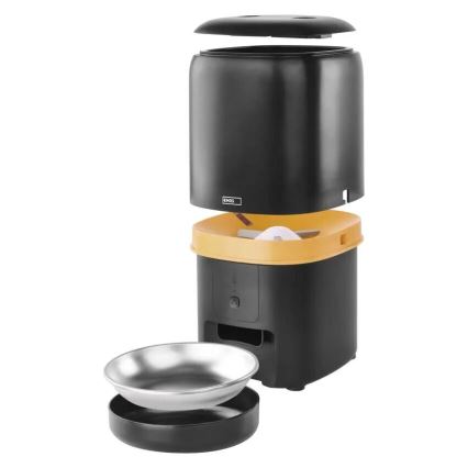 Automatický dávkovač krmiva 4 l/5V/3xD čierny Wi-Fi