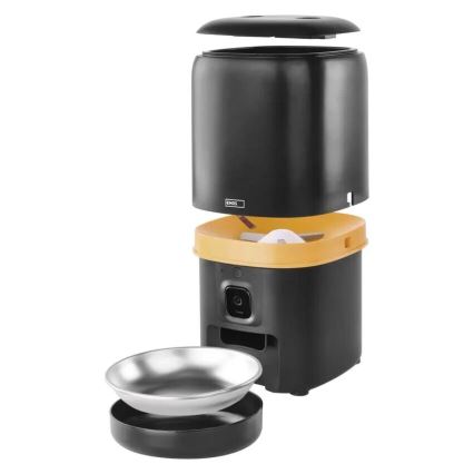 Automatický dávkovač krmiva s mikrofónom a kamerou 4l/5V/3xD Wi-Fi