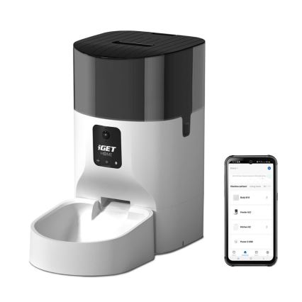 Automatický dávkovač krmiva s mikrofónom a kamerou 9l/230V Wi-Fi