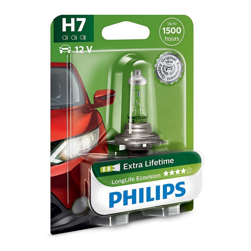 Autožiarovka Philips ECOVISION 12972LLECOB1  H7 PX26d/55W/12V