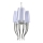 Azzardo AZ0028 - Luster na reťazi DIABLO 6xE14/11W/230V biela