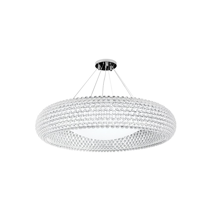 Azzardo AZ0289 - Luster na lanku ACRYLIO 6xT5/40W/230V