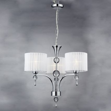Azzardo AZ1006 - Luster na reťazi IMPRESS 3xE27/60W/230V
