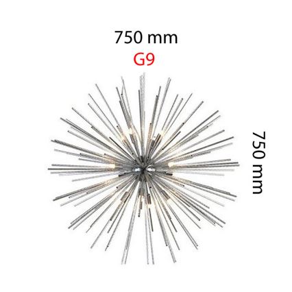Azzardo AZ2119 - Dizajnové tienidlo k lustru G9 pr. 750mm