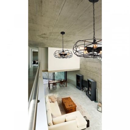 Azzardo AZ2532 - Luster na reťazi FAN 5xE27/60W/230V