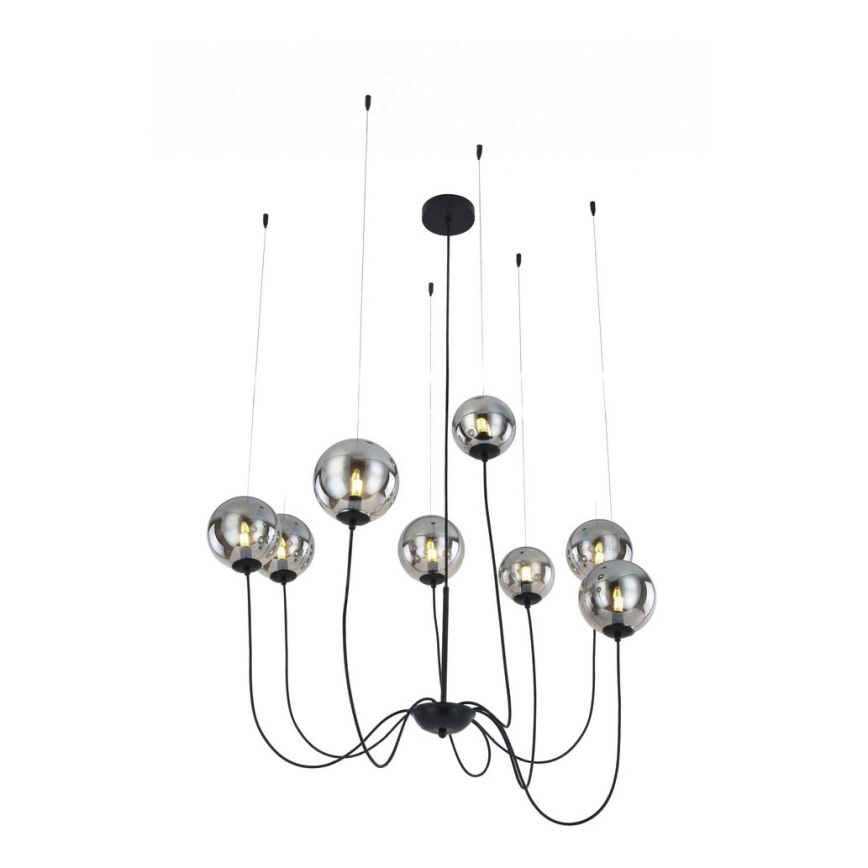 Azzardo AZ2639 - Luster na lanku CONFLUX 8xG9/33W/230V