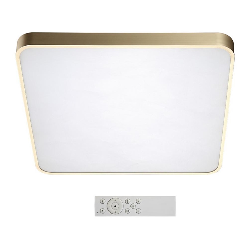 Azzardo AZ2760 - LED Stmievateľné stropné svietidlo QUADRO 1xLED/60W/230V+ diaľkové ovládanie