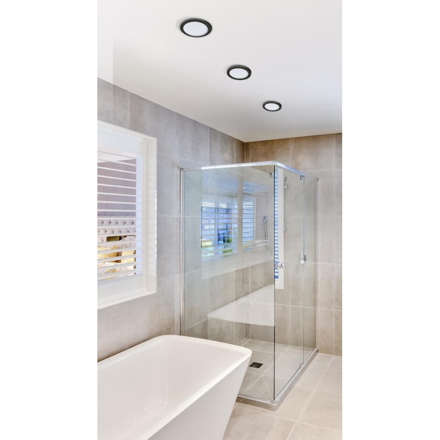 Azzardo AZ2835 - LED Kúpeľňové podhľadové svietidlo SLIM 1xLED/6W/230V IP44 CRI 90