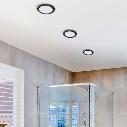 Azzardo AZ2840 - LED Kúpeľňové podhľadové svietidlo SLIM 1xLED/12W/230V IP44 CRI 90