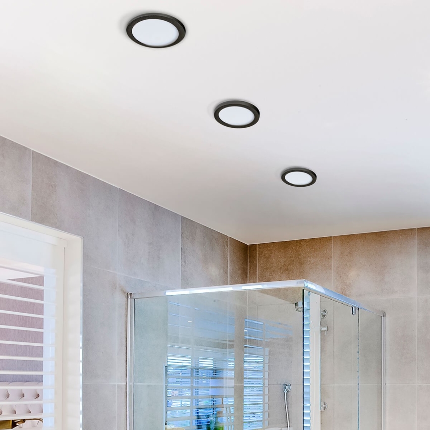 Azzardo AZ2840 - LED Kúpeľňové podhľadové svietidlo SLIM 1xLED/12W/230V IP44 CRI 90