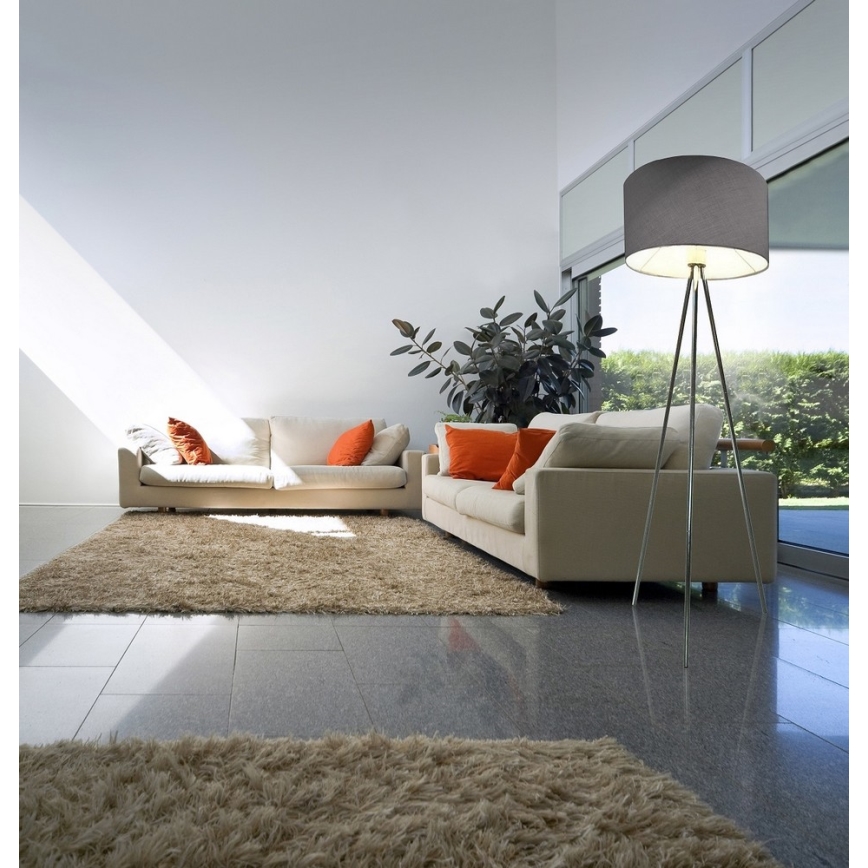 Azzardo AZ2967 - Stojacia lampa FINN 1xE27/60W/230V