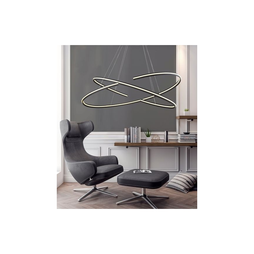 Azzardo AZ3356 - LED Stmievateľný luster na lanku ALESSIA LED/100W/230V