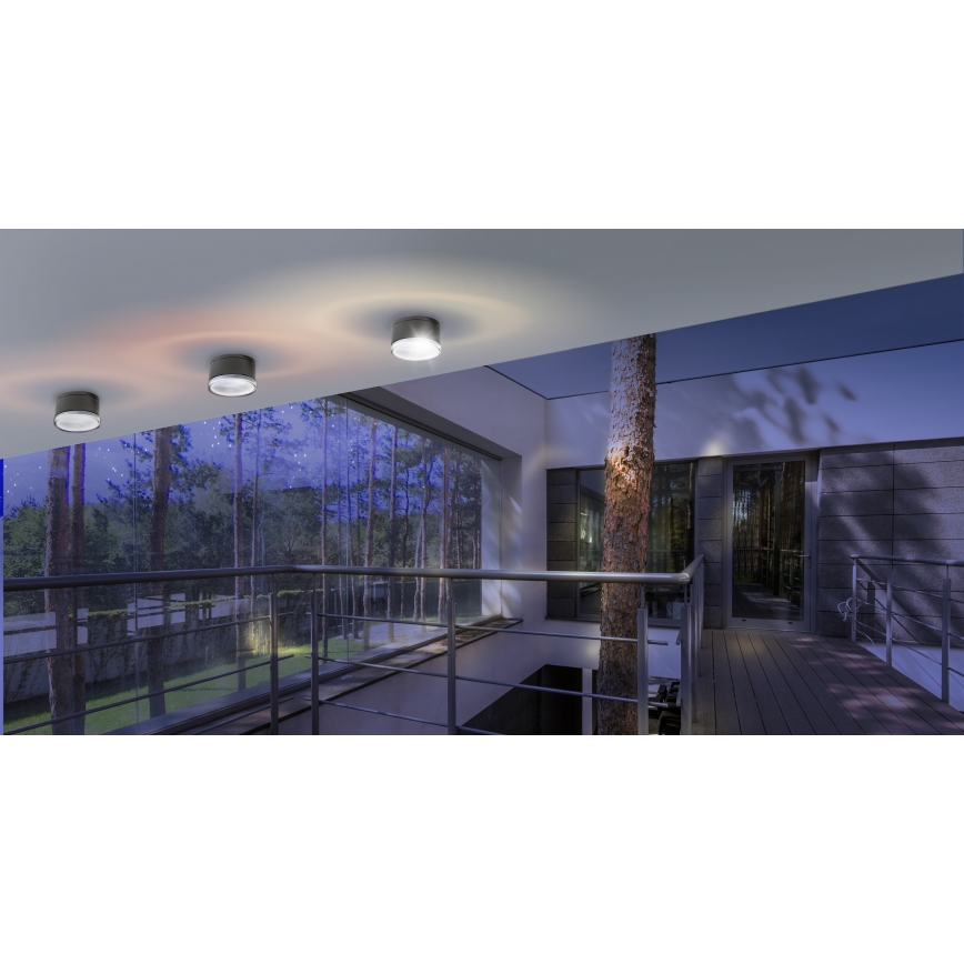 Azzardo AZ4333 - LED Vonkajšie stropné svietidlo APULIA LED/10W/230V IP54