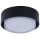 Azzardo AZ4389 - LED Kúpeľňové podhľadové svietidlo KASTORIA LED/7W/230V IP44 čierna