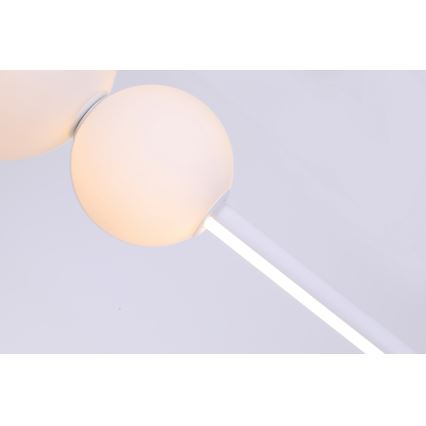 Azzardo AZ4426 - LED Stmievateľný luster na lanku SANDRA LED/48W/230V biela