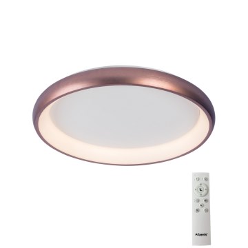 Azzardo AZ5068 - LED Stmievateľné stropné svietidlo ANTONIO LED/32W/230V hnedá + diaľkové ovládanie