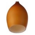 Azzardo - Náhradné sklo k lustru IZZA - AMBER priemer 13 cm