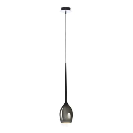 Azzardo - Náhradné sklo k lustru IZZA pr. 13 cm šedá