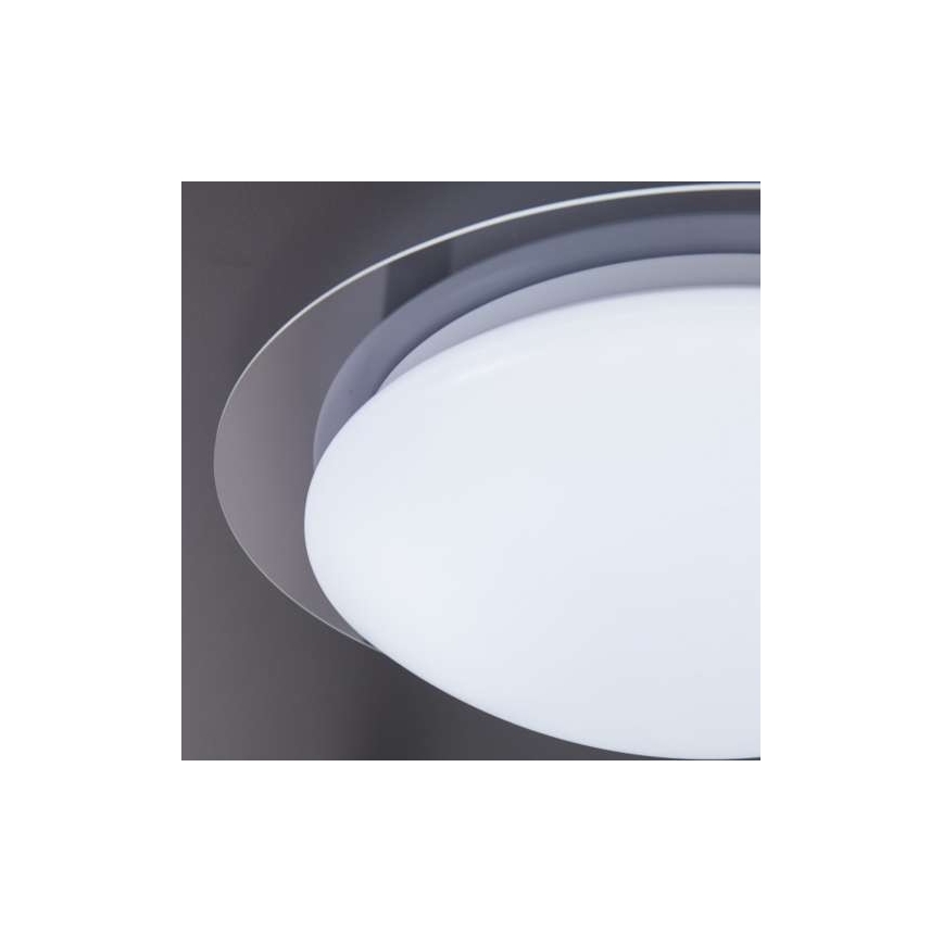 B.K.Licht BKL1025 - LED RGB Stmievateľné kúpeľňové stropné svietidlo ASKELLA LED/12W/230V IP44 + diaľkové ovládanie
