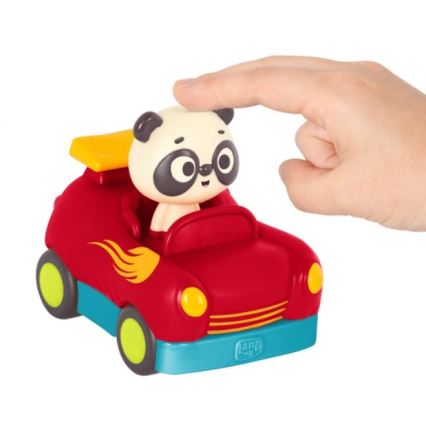 B-Toys - Autíčko na diaľkové ovládanie Panda Bingo 4xAA + 2xAAA