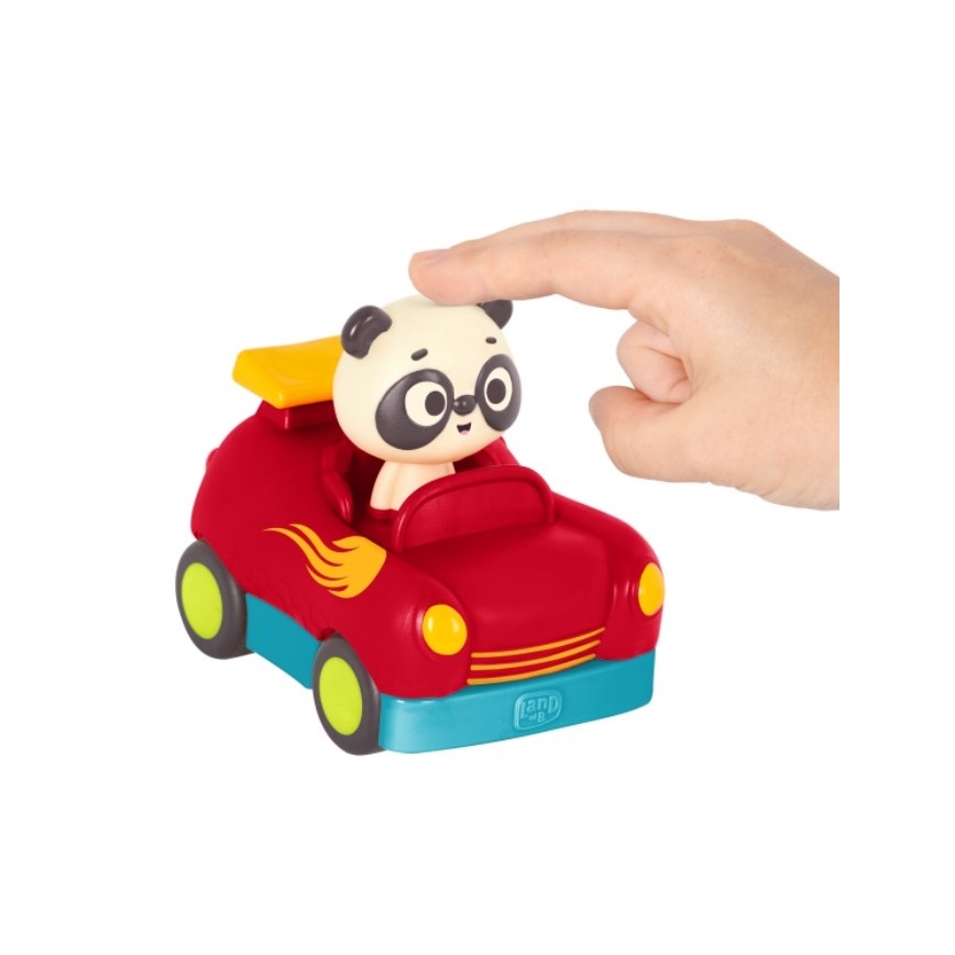 B-Toys - Autíčko na diaľkové ovládanie Panda Bingo 4xAA + 2xAAA