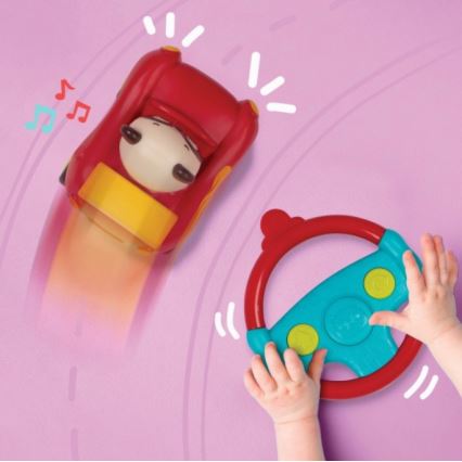 B-Toys - Autíčko na diaľkové ovládanie Panda Bingo 4xAA + 2xAAA