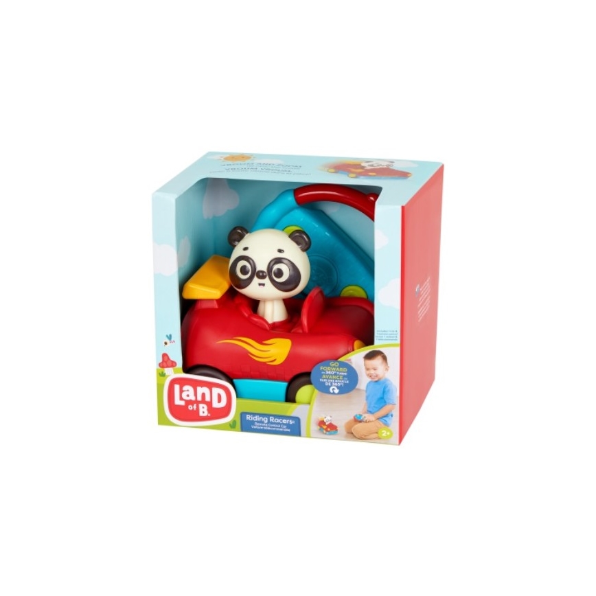B-Toys - Autíčko na diaľkové ovládanie Panda Bingo 4xAA + 2xAAA