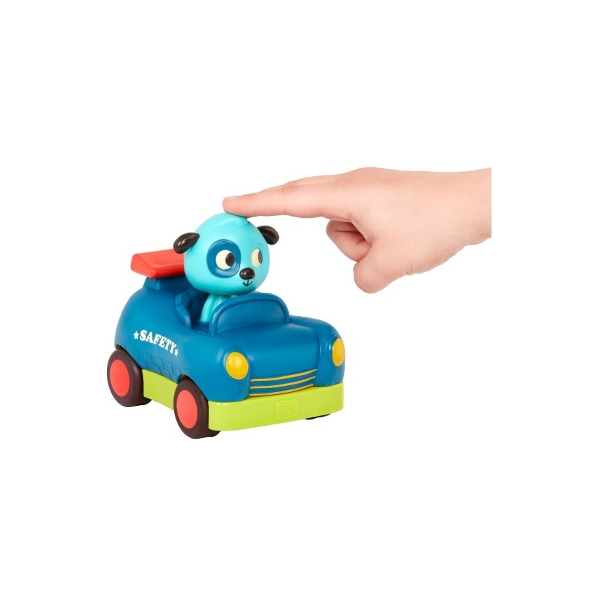 B-Toys - Autíčko na diaľkové ovládanie Psík Woofer 4xAA + 2xAAA
