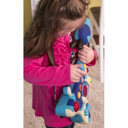 B-Toys - Detská elektronická gytara Pejsek Woofer 3xAA