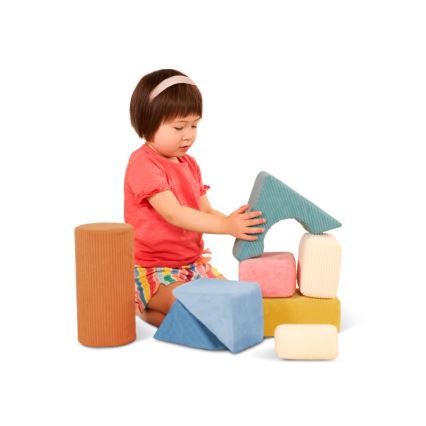B-Toys - Detské penové kocky TUMBLE-Y 8 ks