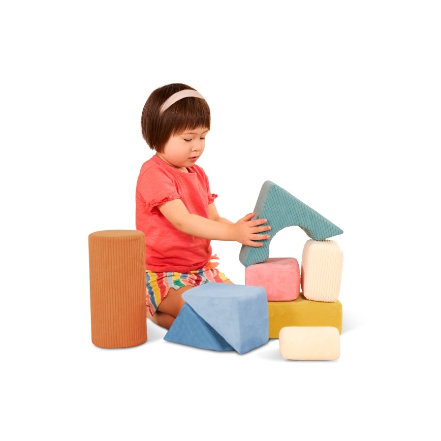 B-Toys - Detské penové kocky TUMBLE-Y 8 ks
