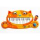 B-Toys - Detské piano s mikrofónom Kočka 4xAA