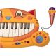 B-Toys - Detské piano s mikrofónom Kočka 4xAA