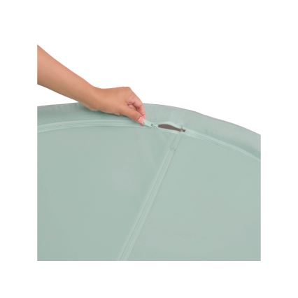 B-Toys - Detský suchý bazén s loptičkami pr. 89 cm šedá/tyrkysová