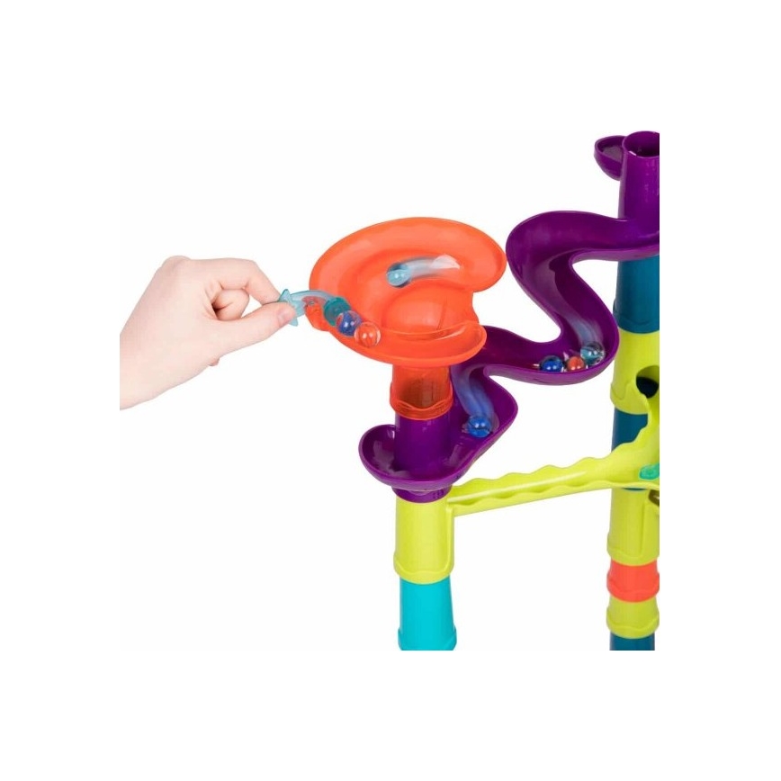 B-Toys - Gulôčková dráha MARBLE Deluxe 3xAG13
