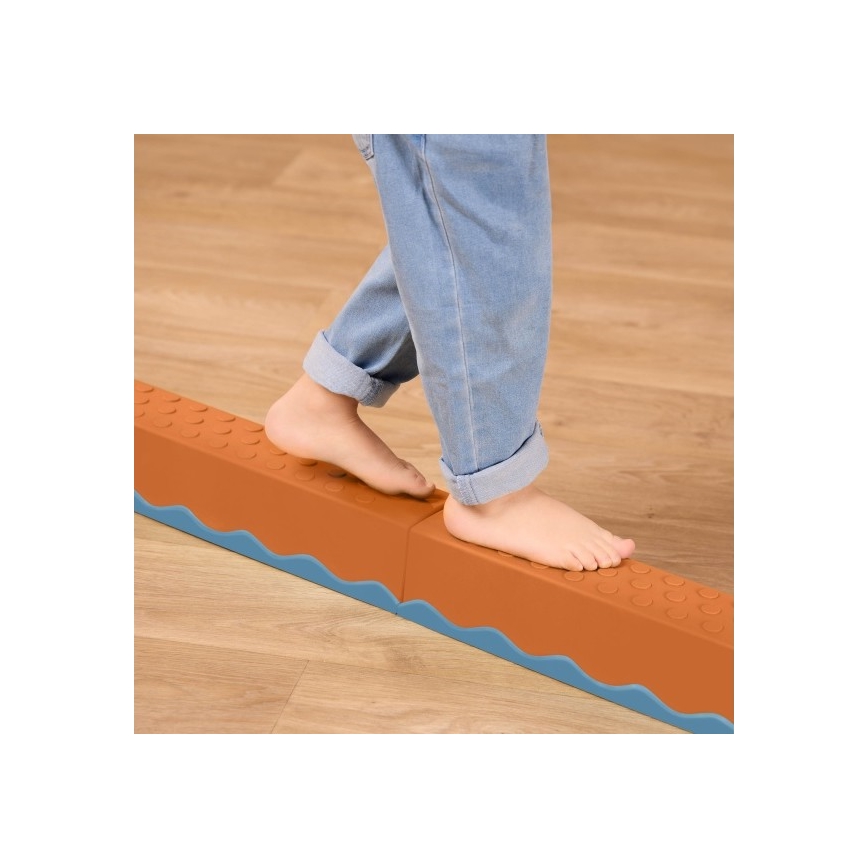 B-Toys - Prekážková dráha BALANCE & HOP 10 ks