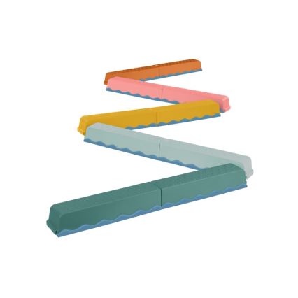B-Toys - Prekážková dráha BALANCE & HOP 10 ks