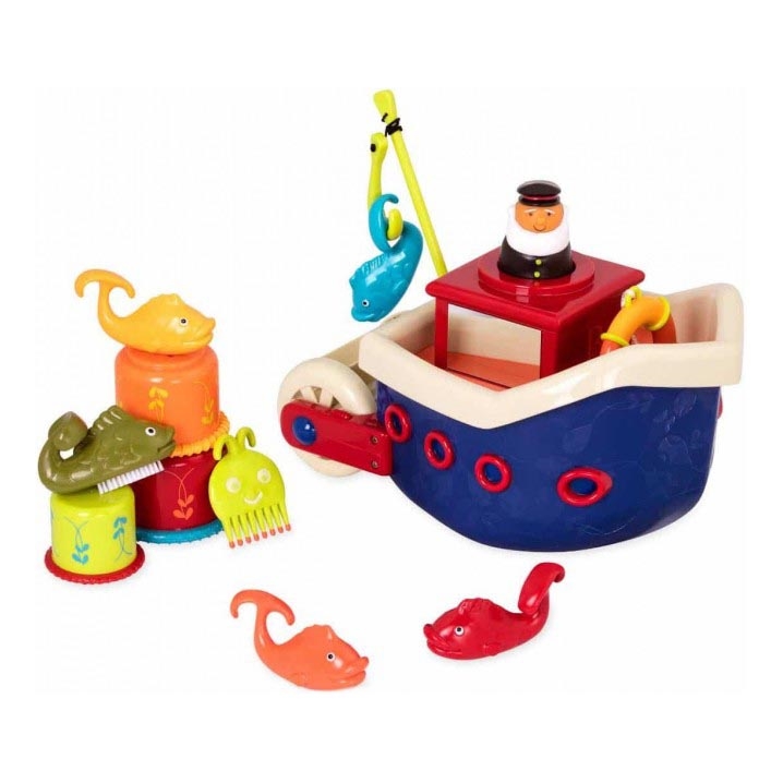 B-Toys - Sada hračiek do vane FISH & SPLISH