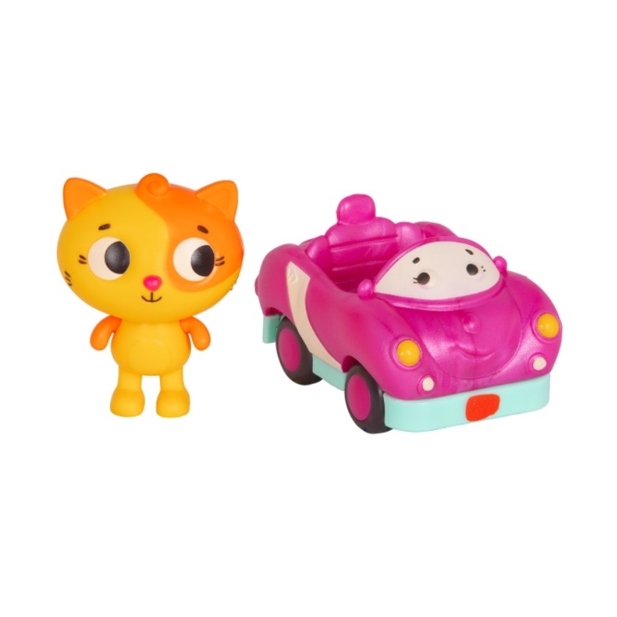 B-Toys - Svietiace autíčka s melódiou 3xAG13