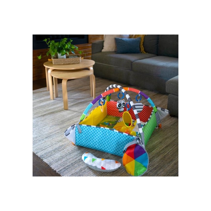 Baby Einstein - Detská hracia deka 5v1 PATCH'S COLOR PLAYSPACE 3xAAA