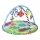 Baby Einstein - Detská hracia deka s vodnou podložkou 2v1 SEA FLOOR EXPLORERS