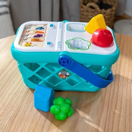 Baby Einstein - Detský interaktívny nákupný košík MAGIC TOUCH HAPE