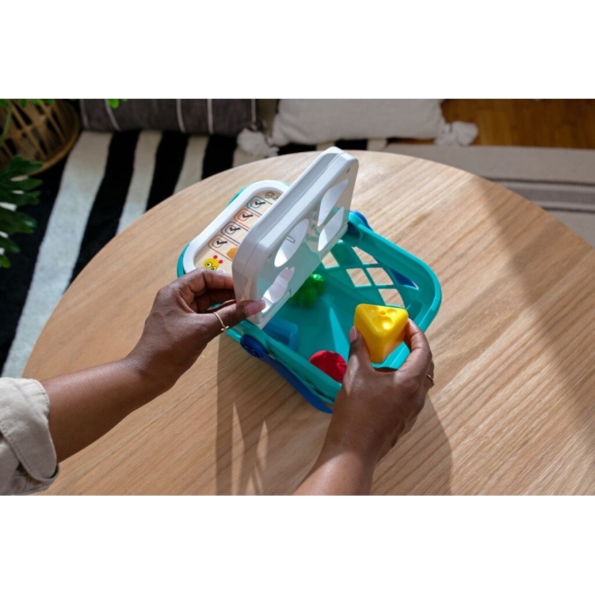 Baby Einstein - Detský interaktívny nákupný košík MAGIC TOUCH HAPE