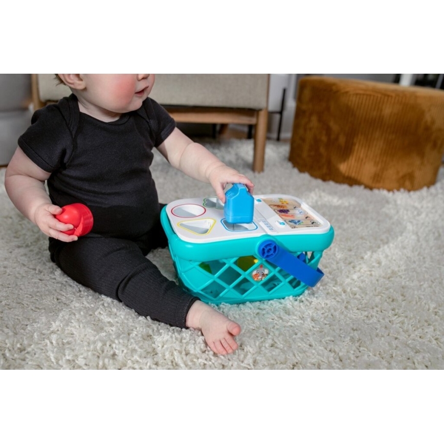 Baby Einstein - Detský interaktívny nákupný košík MAGIC TOUCH HAPE