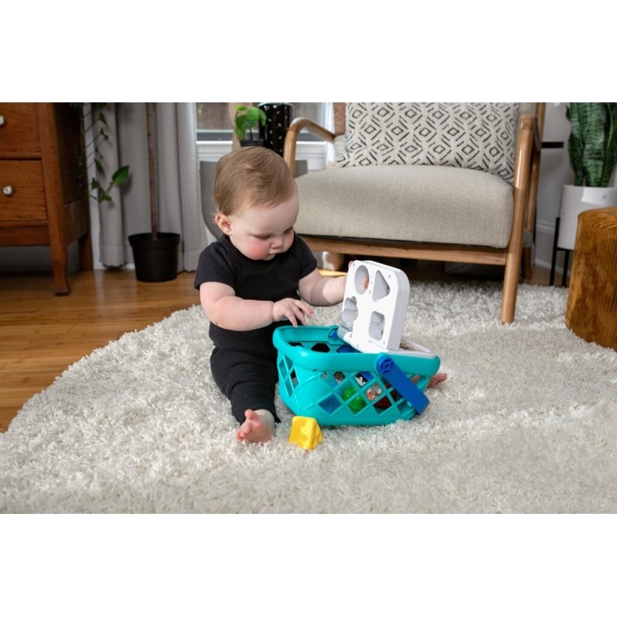 Baby Einstein - Detský interaktívny nákupný košík MAGIC TOUCH HAPE