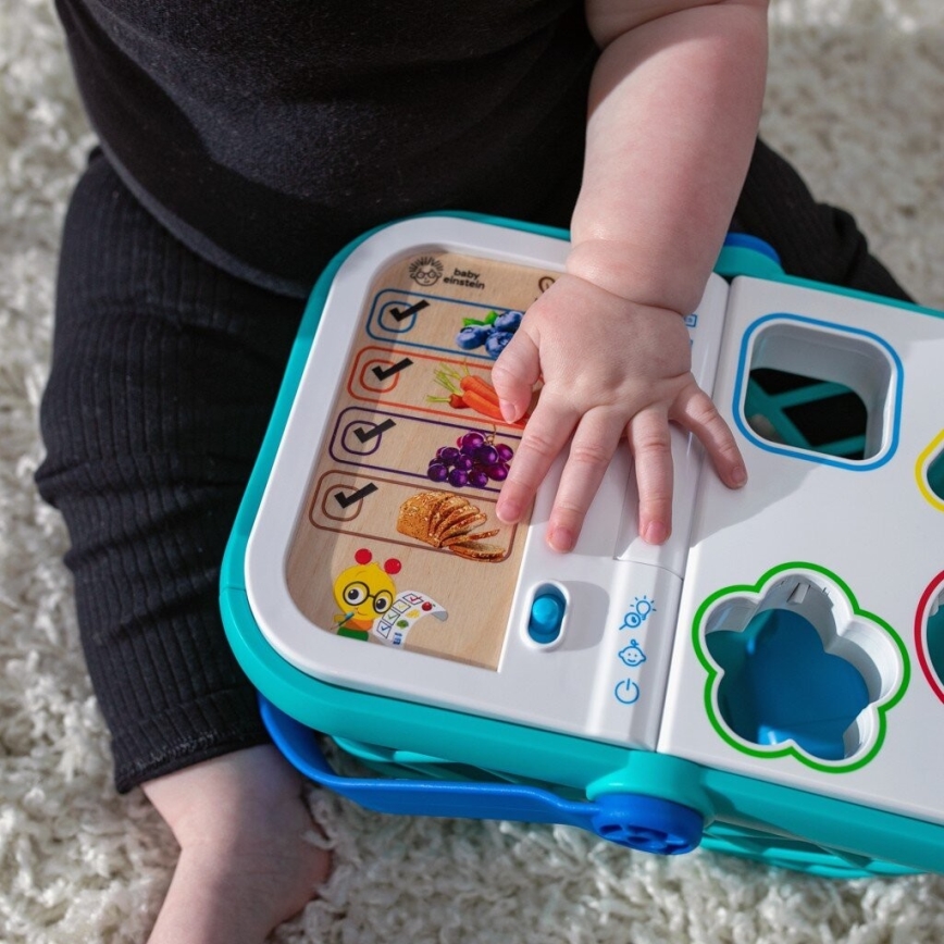 Baby Einstein - Detský interaktívny nákupný košík MAGIC TOUCH HAPE