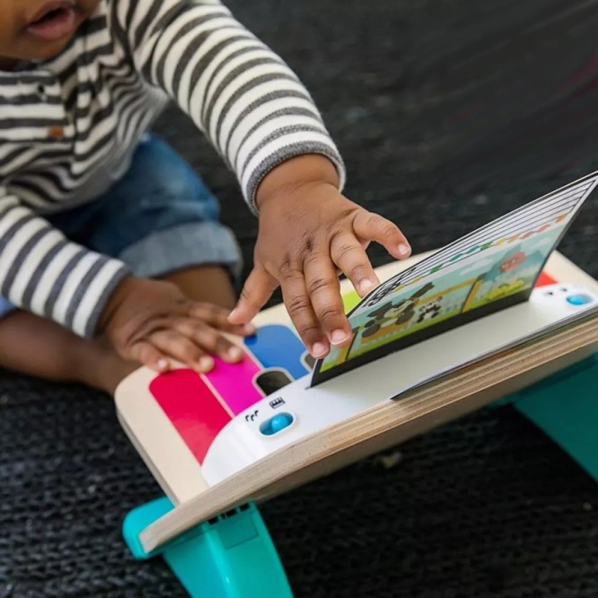 Baby Einstein - Drevená hudobná hračka MAGIC TOUCH 3xAA klavír