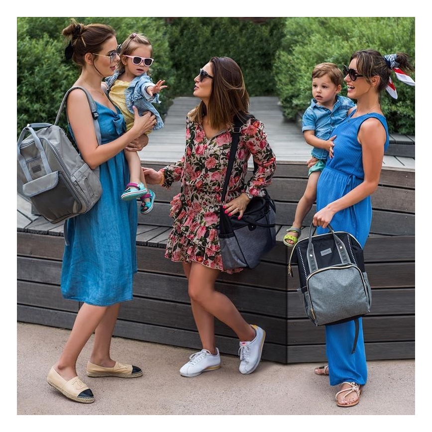 BabyOno - Prebaľovací batoh na kočík Oslo Style čierna